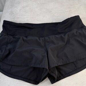 Women's Lululemon Black Athletic Shorts